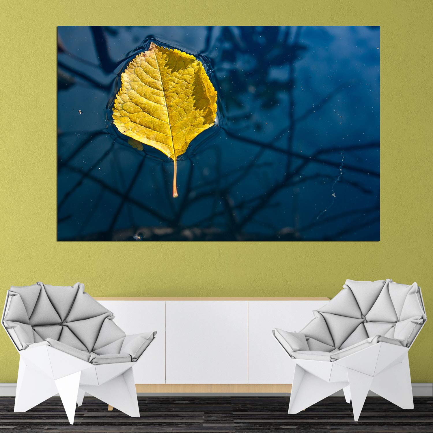 inep-b083y6d39t-leaf-it-to-nature-sunny-yellow-leaf-wall-art-hung-above-a-sofa.jpeg